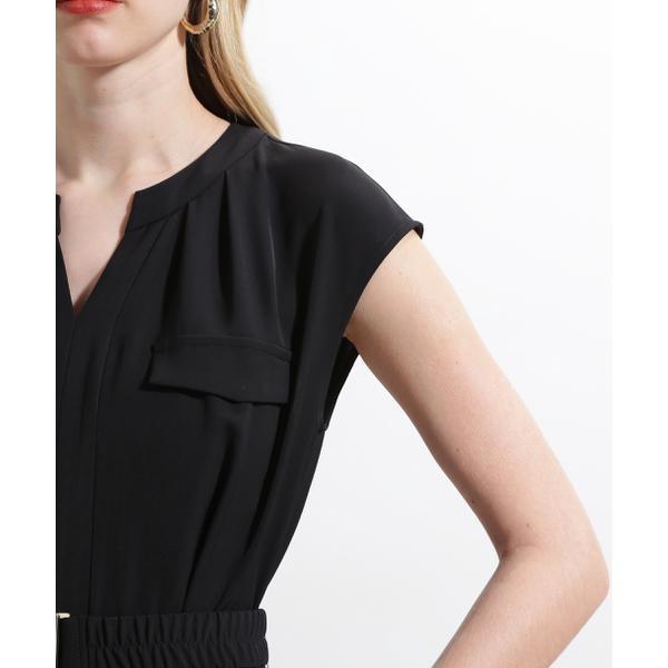 PINKY & DIANNE ベルト付きウエストタックワンピース PINKY&DIANNE（ピンキー アンド ダイアン） ワンピース ベルト付き