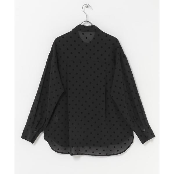 URBAN RESEARCH DOORS フロッキードットシャツ : マルイ(丸井)Yahoo!店