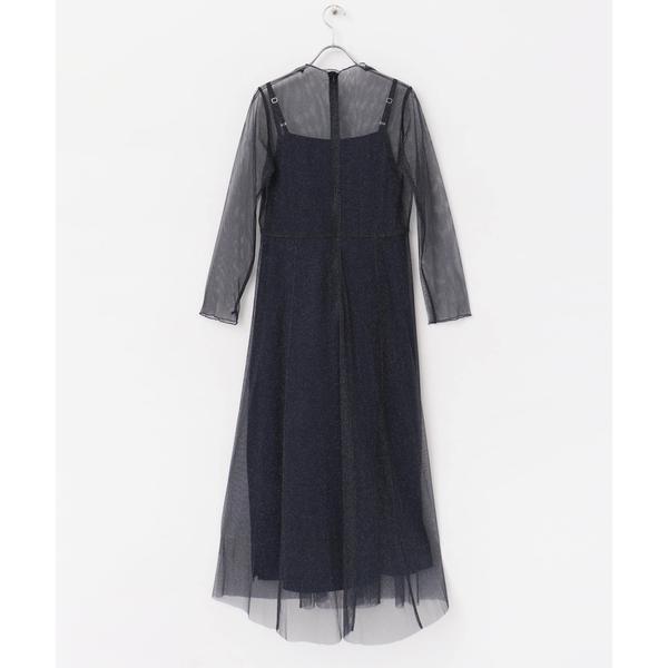 kaene　ラメチュールメロウドレス　URBAN RESARCH kaene（カエン） ドレス 「kaene」ラメチュールメロウワンピース