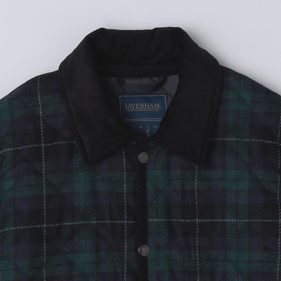 【SHIPS別注】LAVENHAM: SHIPS タータン ウール KEDINGTONの画像