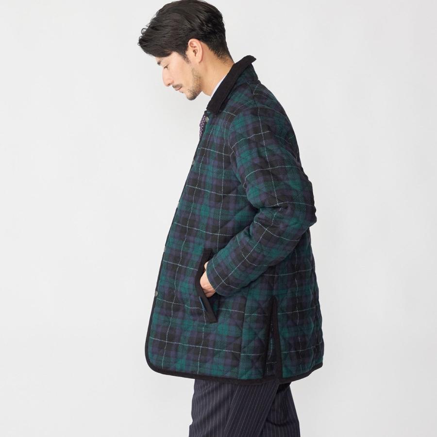 【SHIPS別注】LAVENHAM: SHIPS タータン ウール KEDINGTONの画像