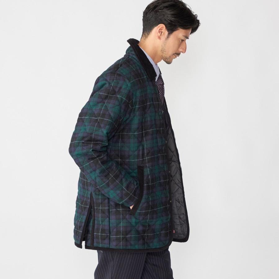 【SHIPS別注】LAVENHAM: SHIPS タータン ウール KEDINGTONの画像