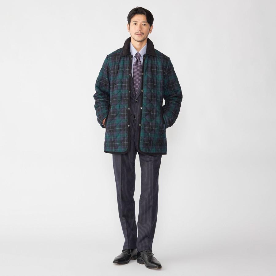 【SHIPS別注】LAVENHAM: SHIPS タータン ウール KEDINGTONの画像