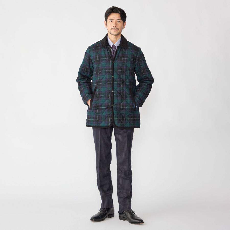 【SHIPS別注】LAVENHAM: SHIPS タータン ウール KEDINGTONの画像