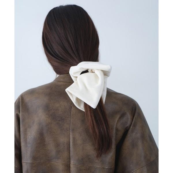 heyep｜Velour Square Scrunchie − Medium : マルイ(丸井)Yahoo!店