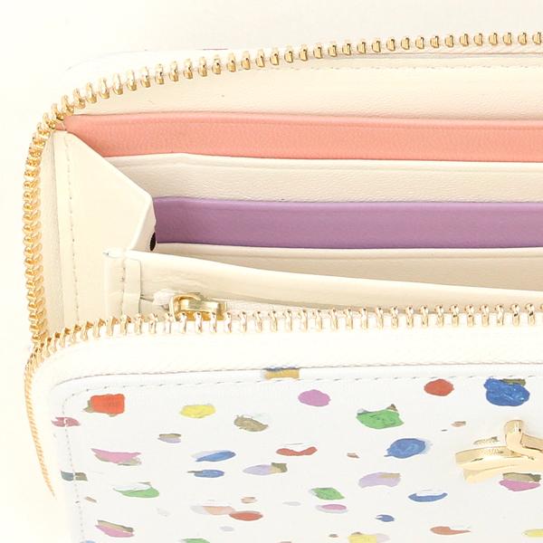 tsumori chisato 長財布 ラウンドファスナー ドット てんてん tsumori chisato CARRY（ツモリチサトキャリー） てんてん ラウンド