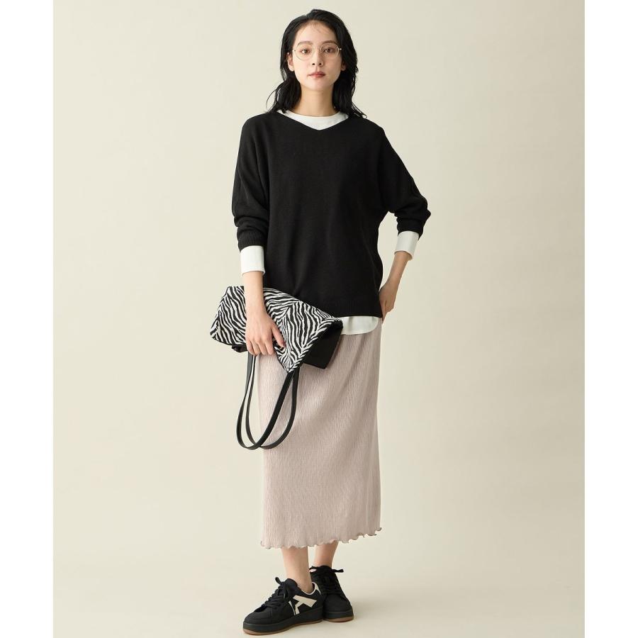 ANY（エニィ） 【ウエストゴム】シュリンクベロアスカート : マルイ