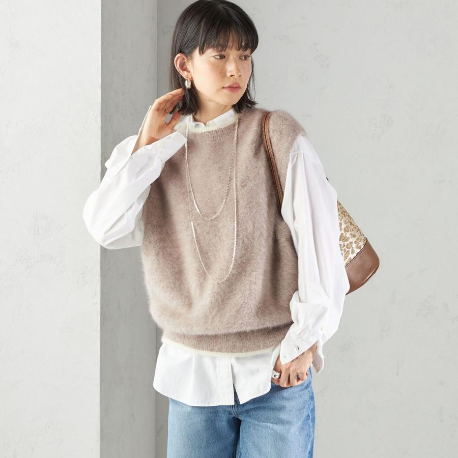 SHIPS（シップス） 杢フォックス カシミヤ ニット ベスト : マルイ