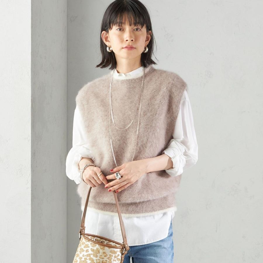 SHIPS（シップス） 杢フォックス カシミヤ ニット ベスト : マルイ