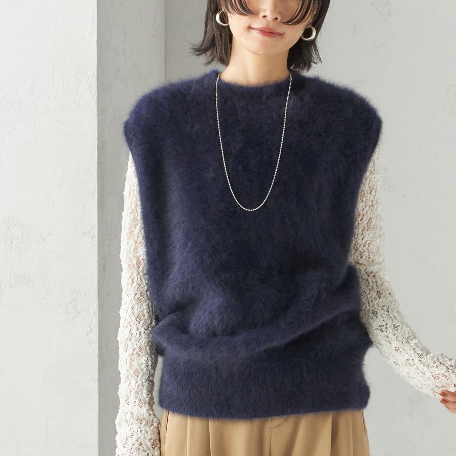 SHIPS（シップス） 杢フォックス カシミヤ ニット ベスト : マルイ