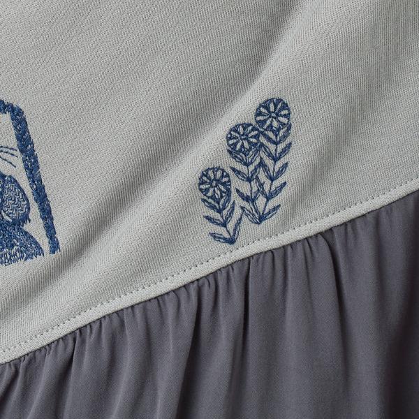 SUPER HAKKA（スーパーハッカ） SUPER HAKKA×保坂優子 「窓と庭」刺繍
