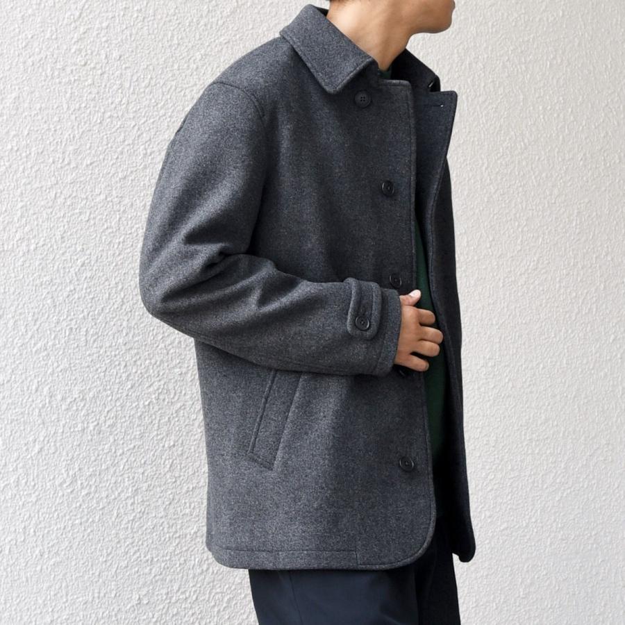 SHIPS any any: PURE WOOL MELTON シングル Pコート 25AW◇ : マルイ