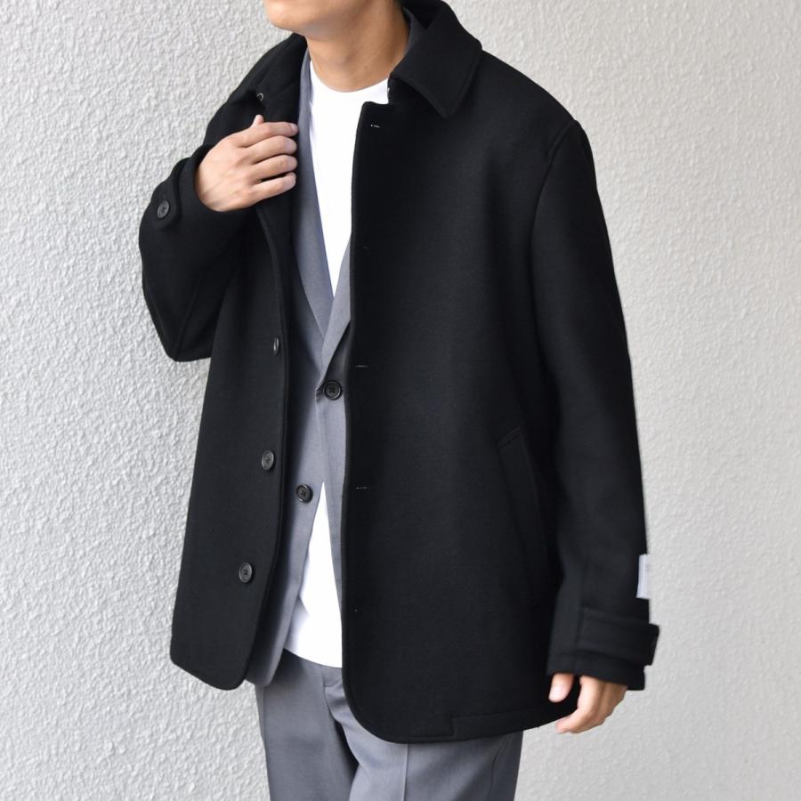 SHIPS any any: PURE WOOL MELTON シングル Pコート 25AW◇ : マルイ