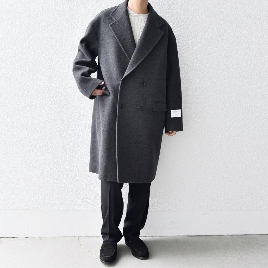 SHIPS any any: PURE WOOL MELTON ダブル チェスターコート 25AW