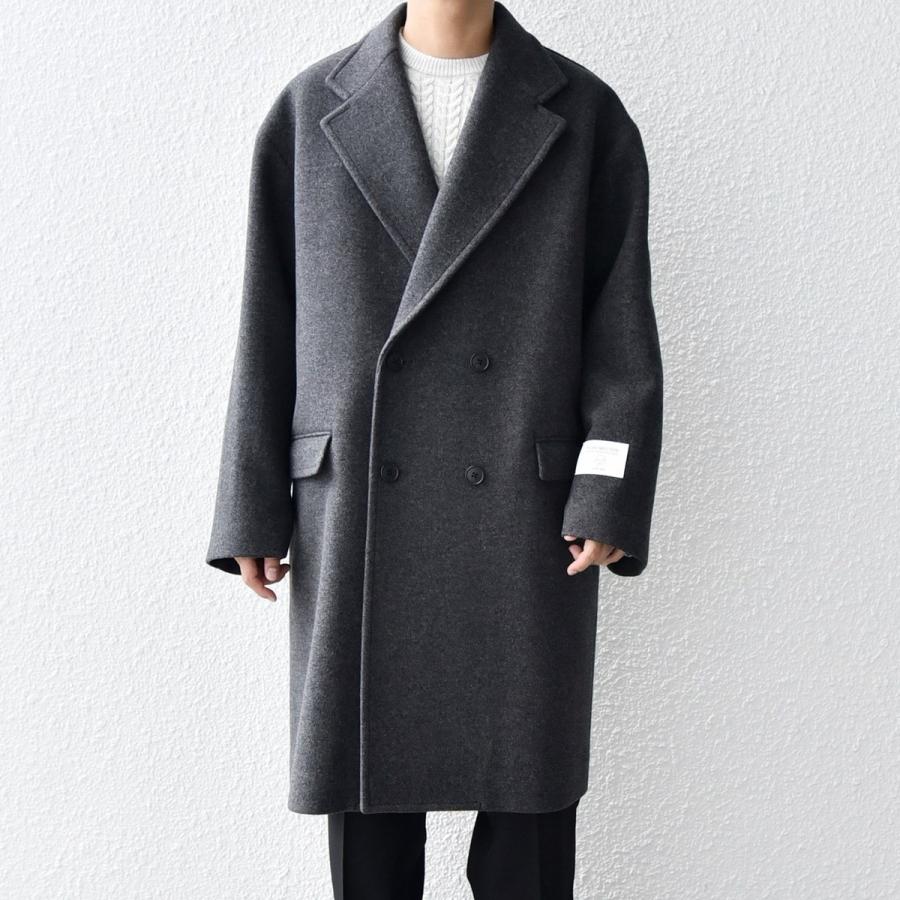 SHIPS any any: PURE WOOL MELTON ダブル チェスターコート 25AW