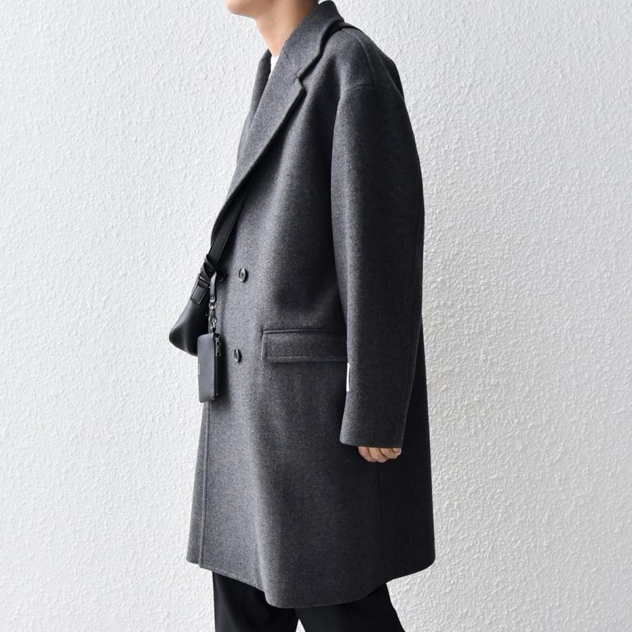 SHIPS any any: PURE WOOL MELTON ダブル チェスターコート 25AW