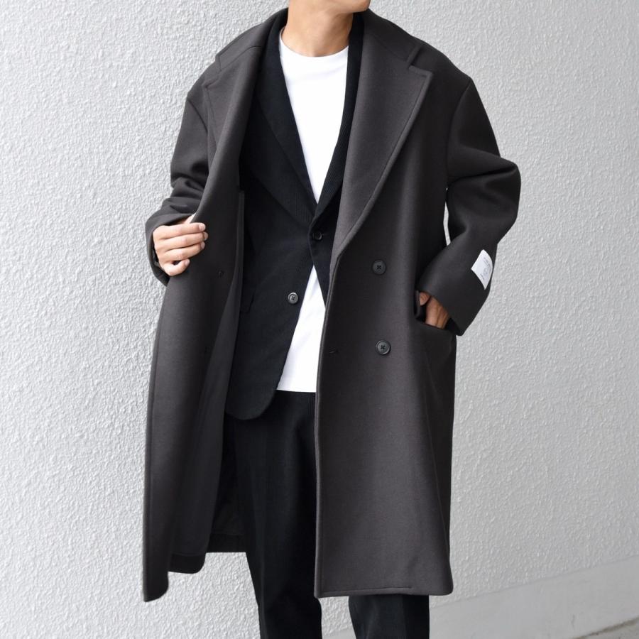 SHIPS any PURE WOOL MELTON ダブル チェスターコート 26AW◇ : マルイ