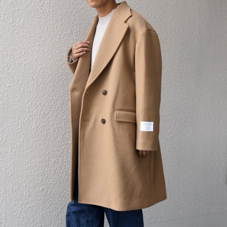 SHIPS any PURE WOOL MELTON ダブル チェスターコート 26AW◇ : マルイ