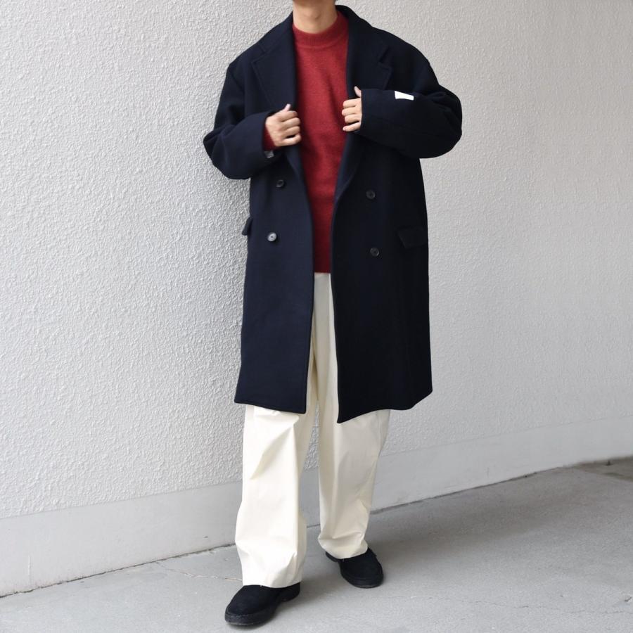 SHIPS any PURE WOOL MELTON ダブル チェスターコート 26AW◇ : マルイ