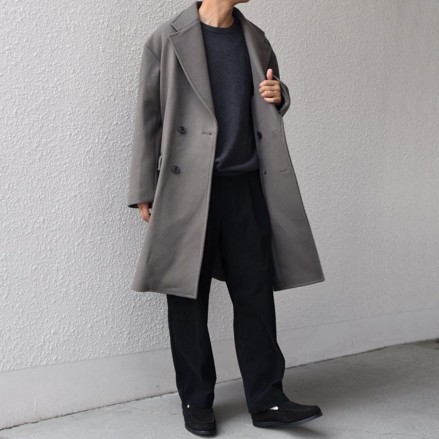 SHIPS any PURE WOOL MELTON ダブル チェスターコート 26AW◇ : マルイ