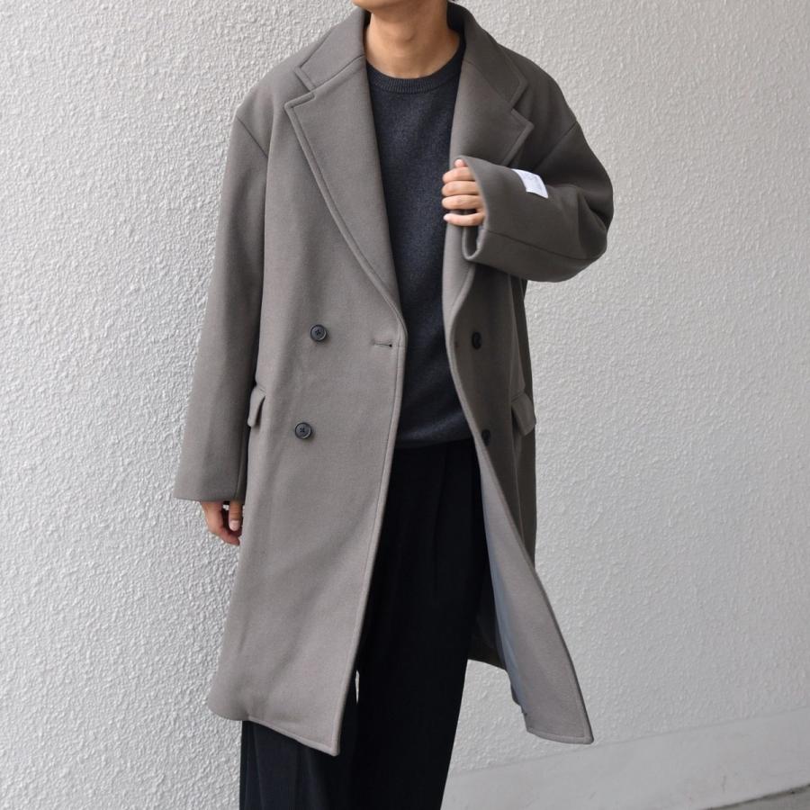 SHIPS any PURE WOOL MELTON ダブル チェスターコート 26AW◇ : マルイ