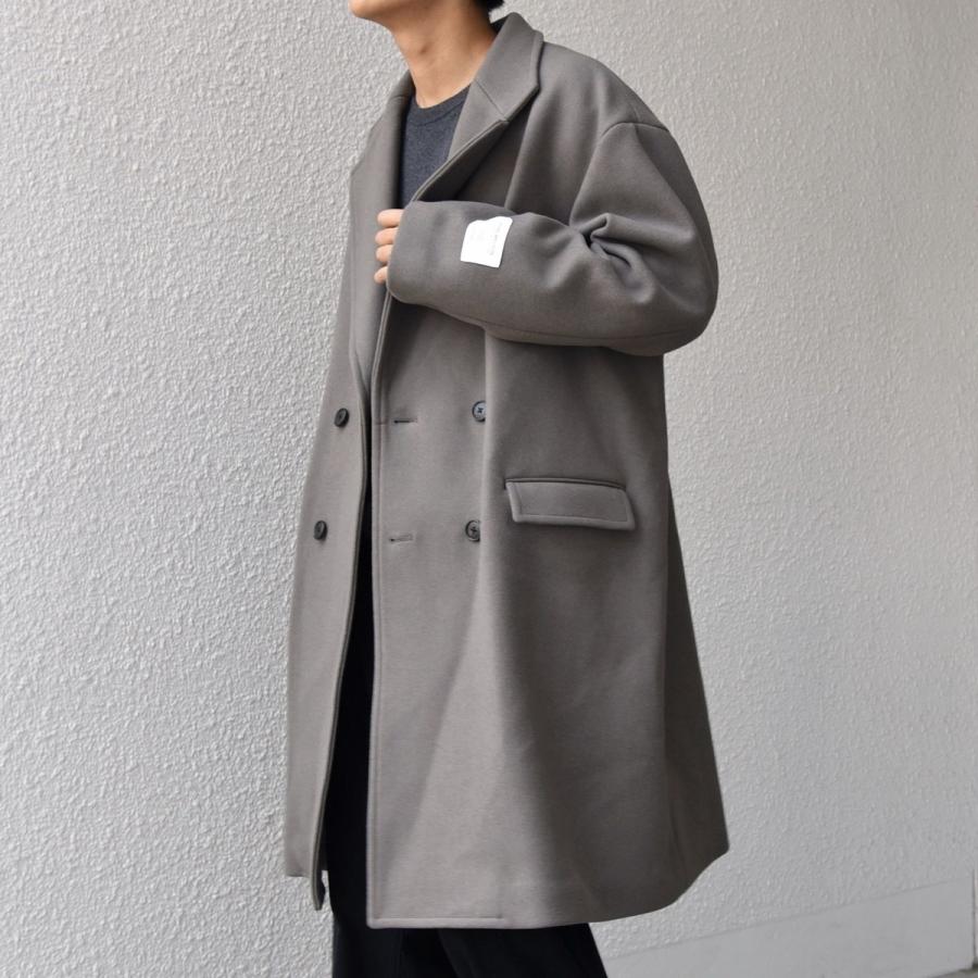 SHIPS any any: PURE WOOL MELTON ダブル チェスターコート 25AW