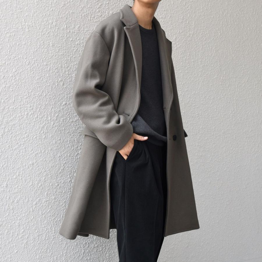 SHIPS any any: PURE WOOL MELTON ダブル チェスターコート 25AW