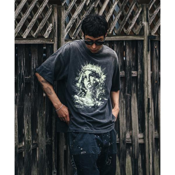 SAINT MICHAEL／セントマイケル／SS_TEE／MARIA／BLACKの画像