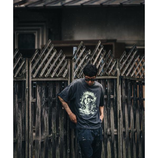 SAINT MICHAEL／セントマイケル／SS_TEE／MARIA／BLACKの画像