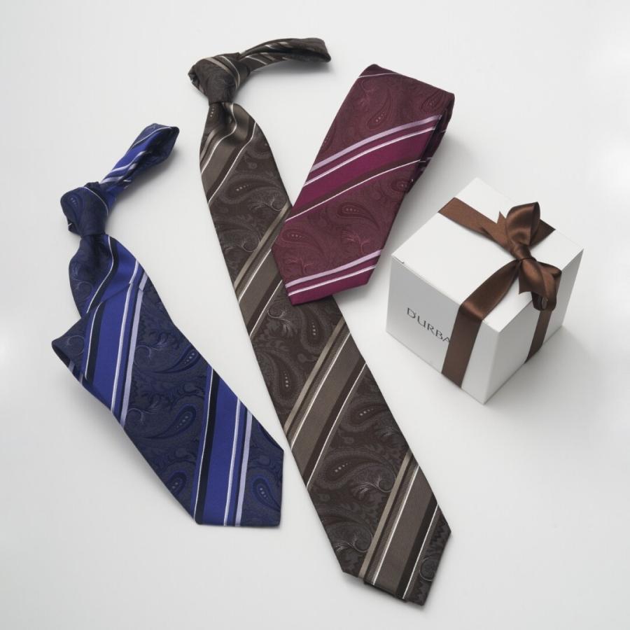 D'URBAN（ダーバン） 【ネクタイ】ダーバン｜甲州織物 ストライプ