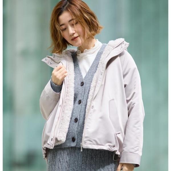 美品】grove 3way フェイクファーライナーマウンテンパーカー M grove 