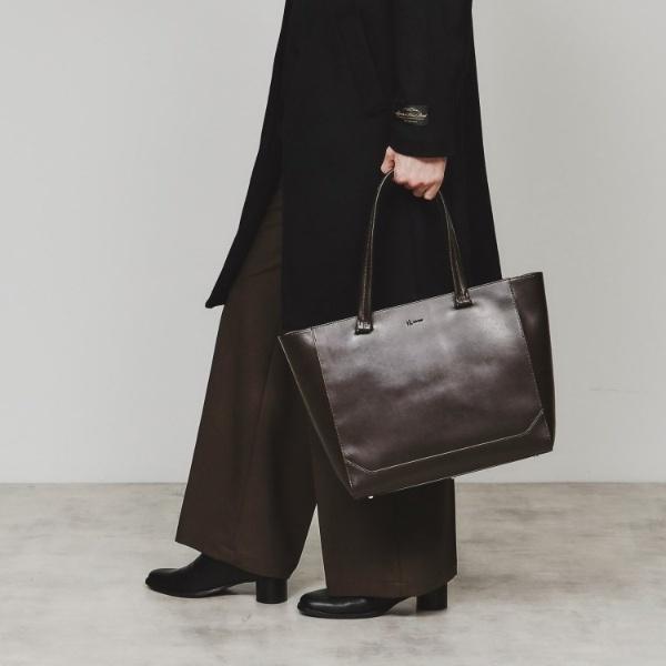 tk.TAKEO KIKUCHI（ティーケータケオキクチ） Refined Leather トート