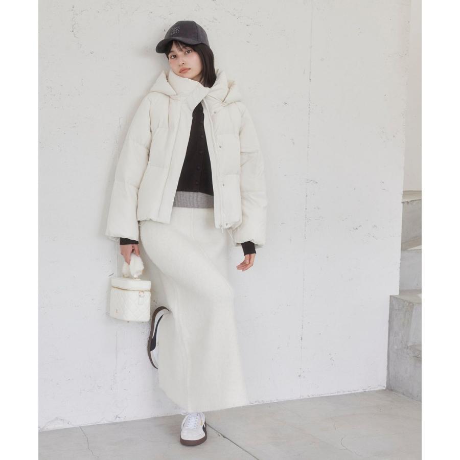 VIS（ビス） 【アウター総選挙3位】フード取り外し可能軽量ダウン