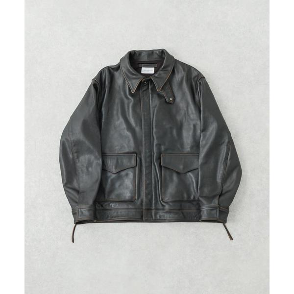 new basic　COW LEATHER TYPE A-2 JACKETの画像
