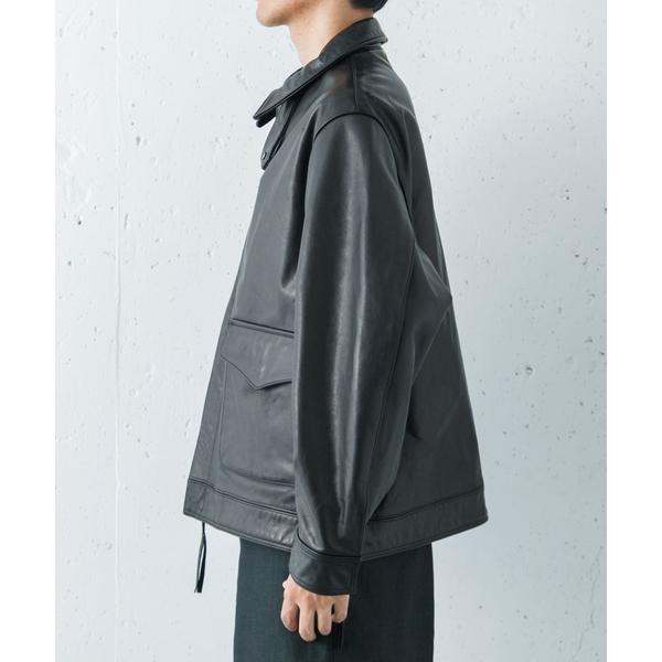 new basic　COW LEATHER TYPE A-2 JACKETの画像