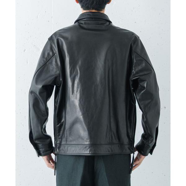 new basic　COW LEATHER TYPE A-2 JACKETの画像