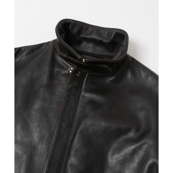 new basic　COW LEATHER TYPE A-2 JACKETの画像