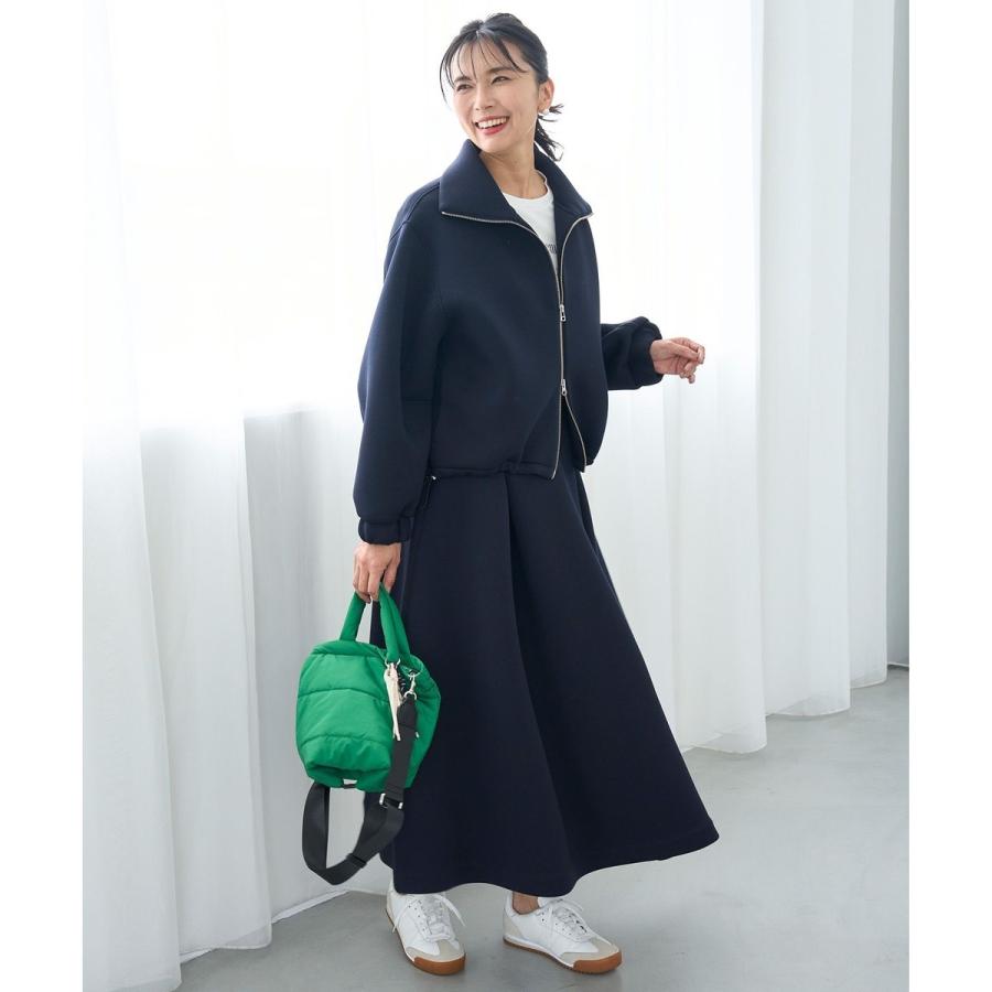 UNFILO×VERY コラボ　BEAUTY FORM JERSEYブルゾン M VERY×UNFILOコラボ】BEAUTY FORM JERSEY+ ZIPブルゾン : マルイ(丸井