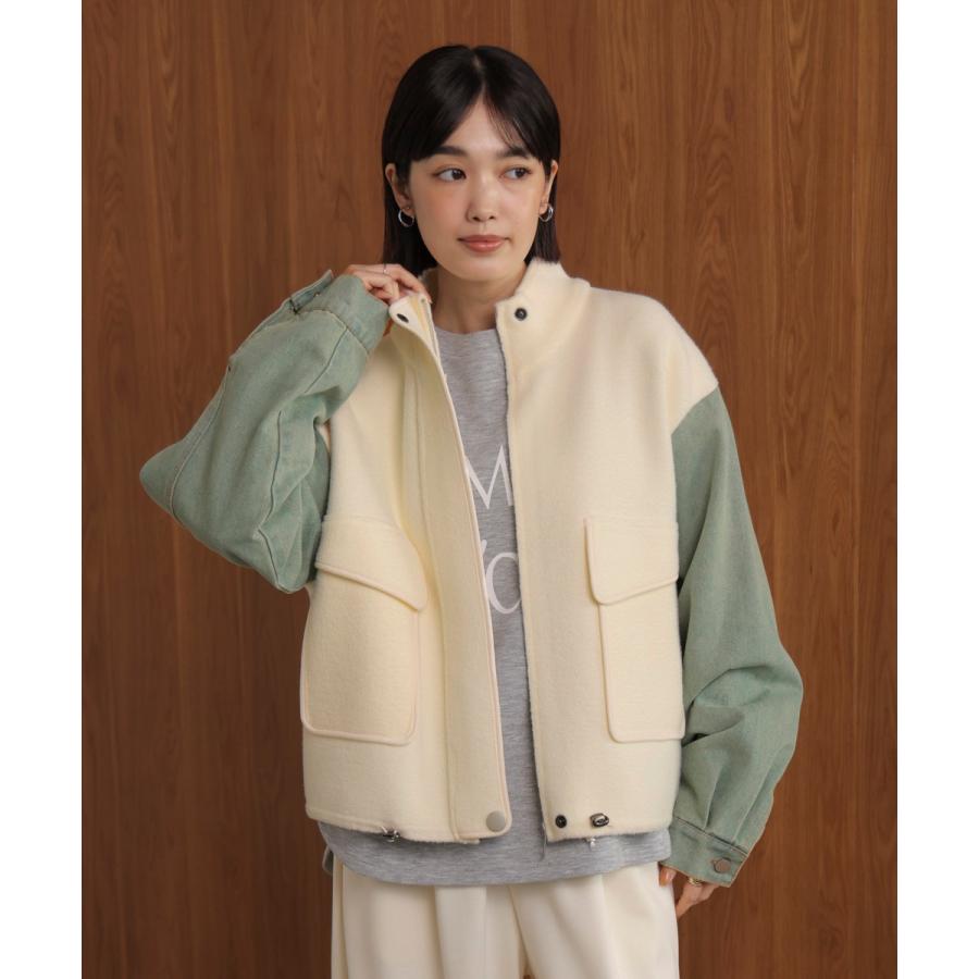 Bou Jeloud（ブージュルード） デニムコンビジャケット : マルイ(丸井