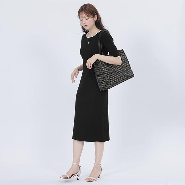 MARY QUANT（マリークヮント） スクエアツイード トート : マルイ(丸井