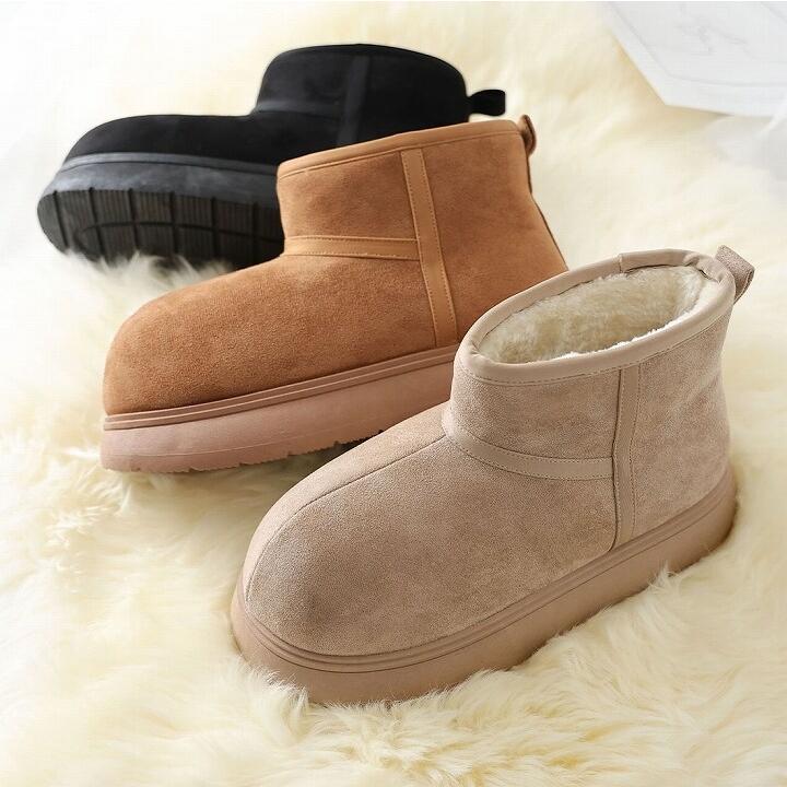 25秋冬新作】もふぽか厚底ムートンブーツ : マルイ(丸井)Yahoo!店