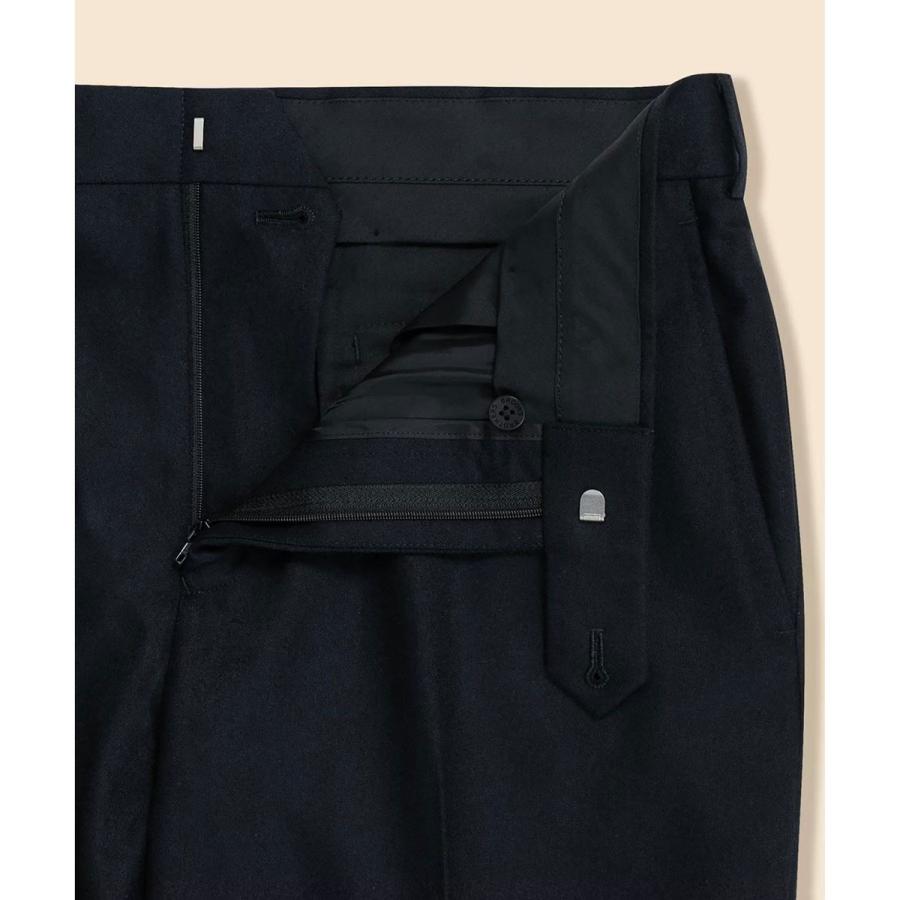 ウール/カシミヤ　フランネル　シングル２釦スーツ　Classic セレモニーの画像