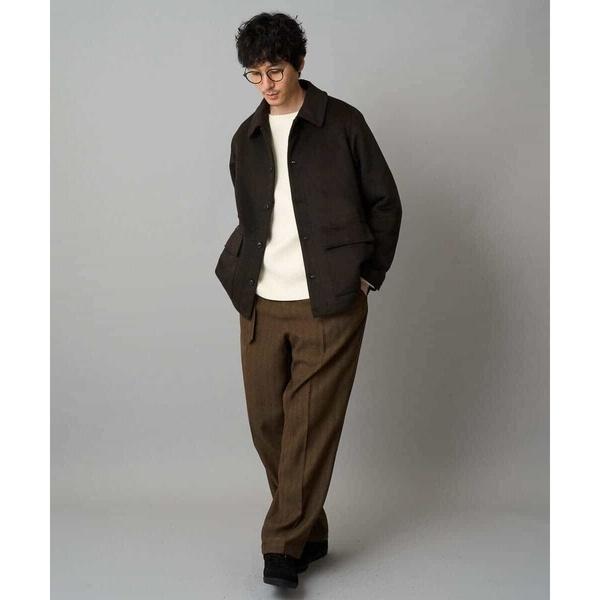 a.v.v（アー・ヴェ・ヴェ） フェイクウールワイドシルエット