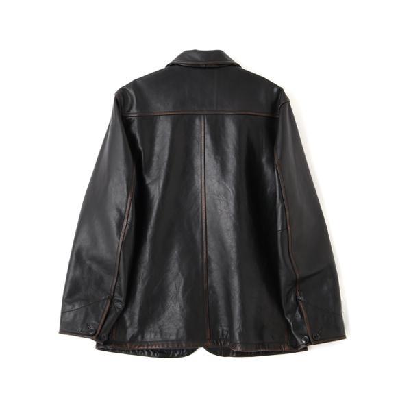 COWHIDE CARCOAT VINTAGE FINISHの画像
