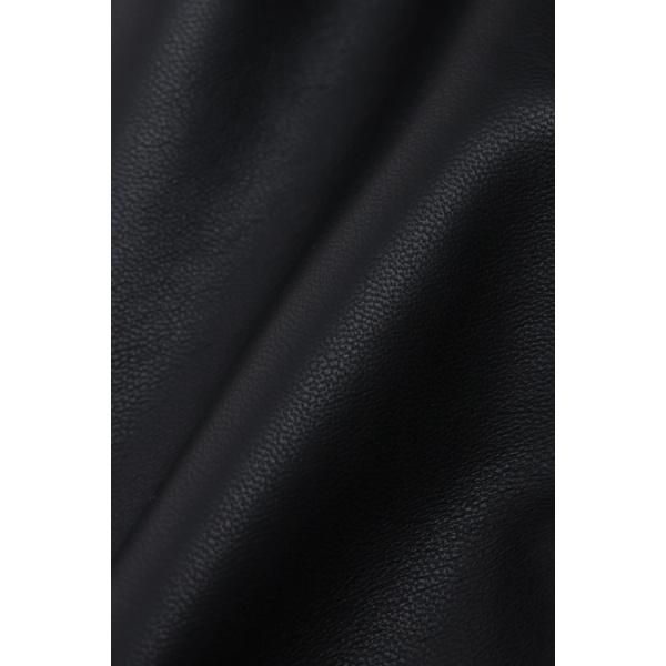 TORNADO MART∴ストレッチレザーベルボトムの画像