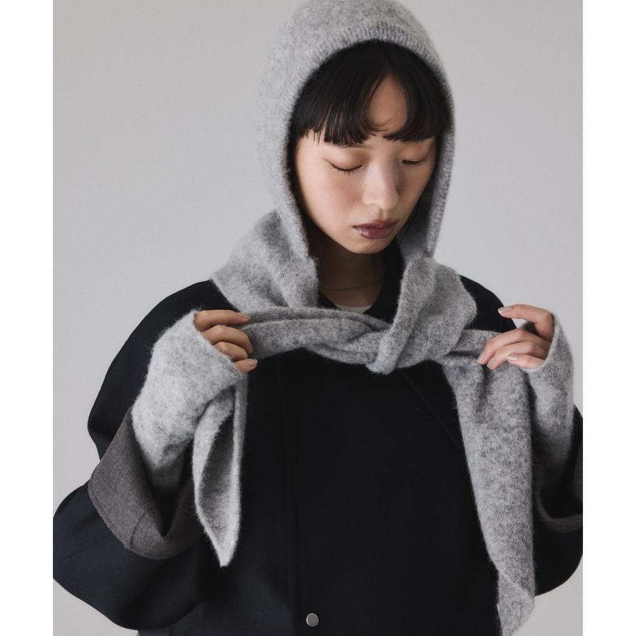 ADAM ET ROPE'（アダムエロペ） BASOLマフラーニットキャップ＆アーム