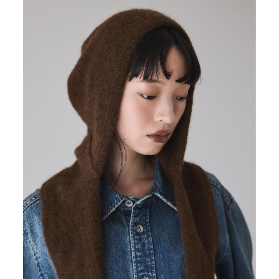 ADAM ET ROPE'（アダムエロペ） BASOLマフラーニットキャップ＆アーム