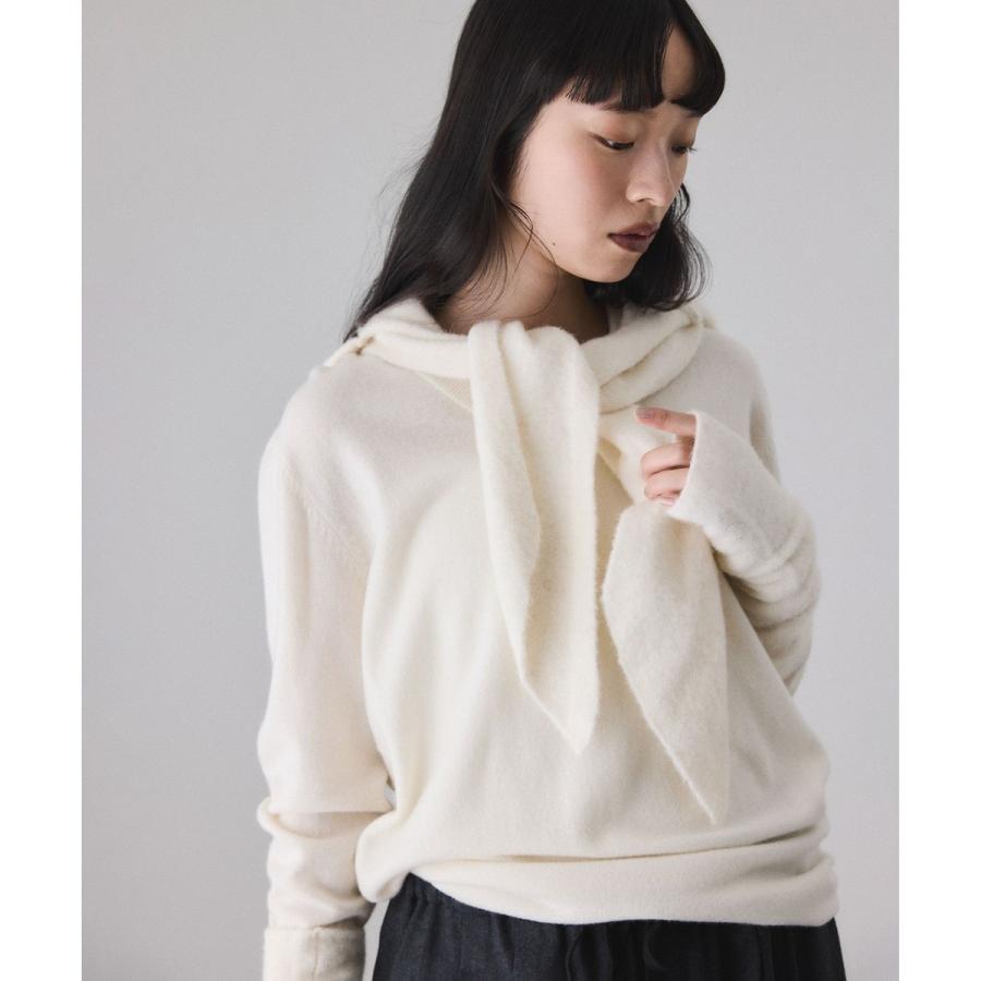 ADAM ET ROPE'（アダムエロペ） BASOLマフラーニットキャップ＆アーム