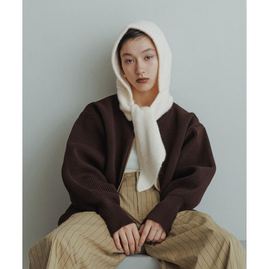 ADAM ET ROPE'（アダムエロペ） BASOLマフラーニットキャップ＆アーム