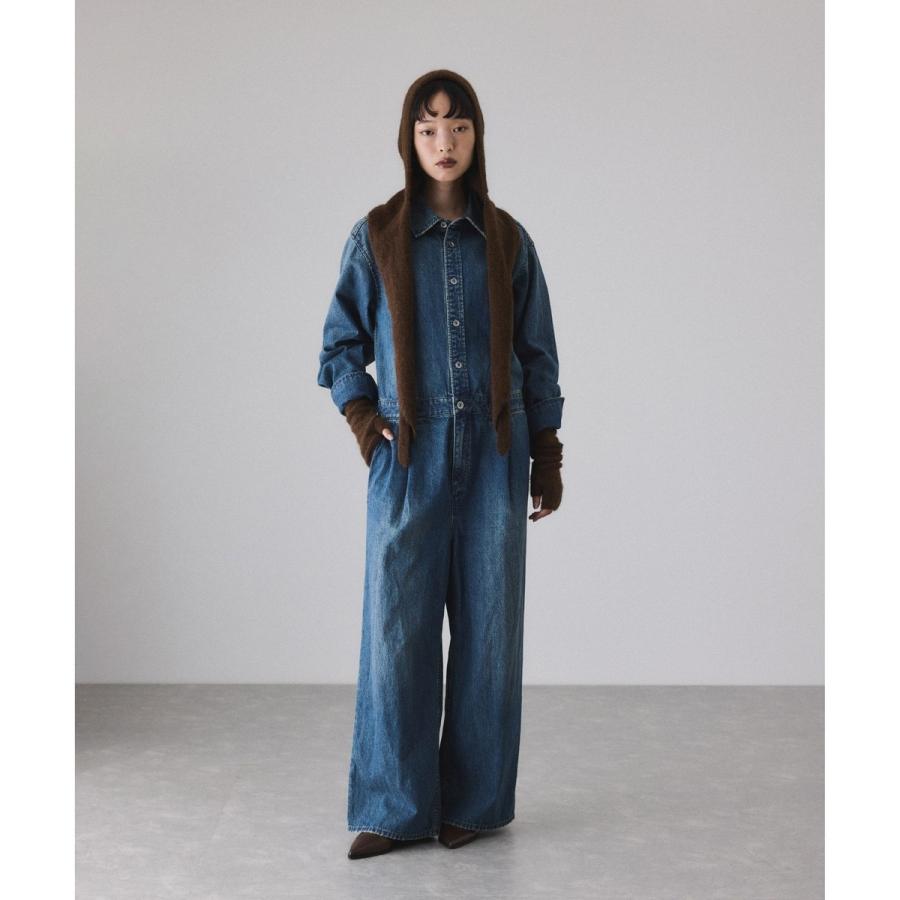 ADAM ET ROPE'（アダムエロペ） BASOLマフラーニットキャップ＆アーム